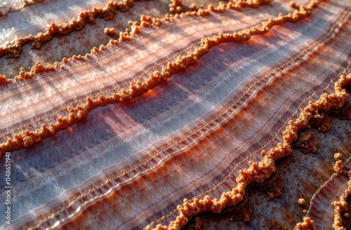 Gradient surface of agate rock photo