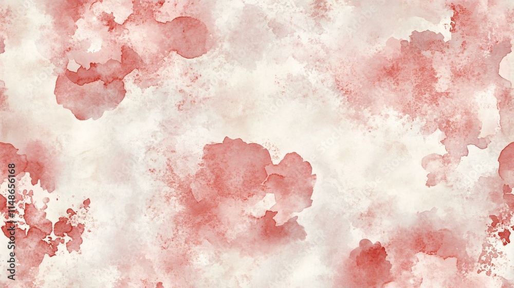 Fototapeta premium Soft Abstract Watercolor Background in Shades of Pink and Cream for Design Projects