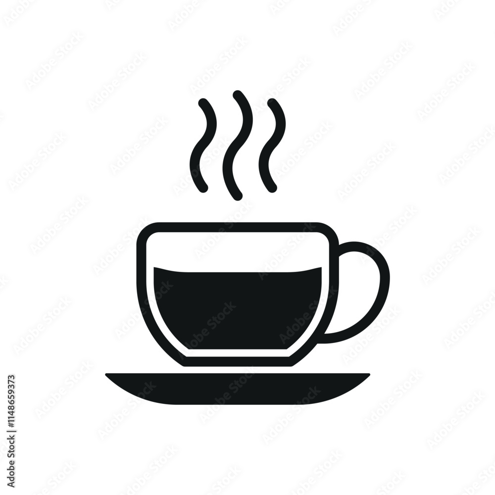 Coffee Glass Icon offers a warm and inviting graphic, ideal for promoting coffee shops, gourmet drinks, and cozy coffee experiences Coffee Glass Icon offers a warm and inviting graphic, ideal for promoting coffee shops, gourmet drinks, and cozy coffee experiences
