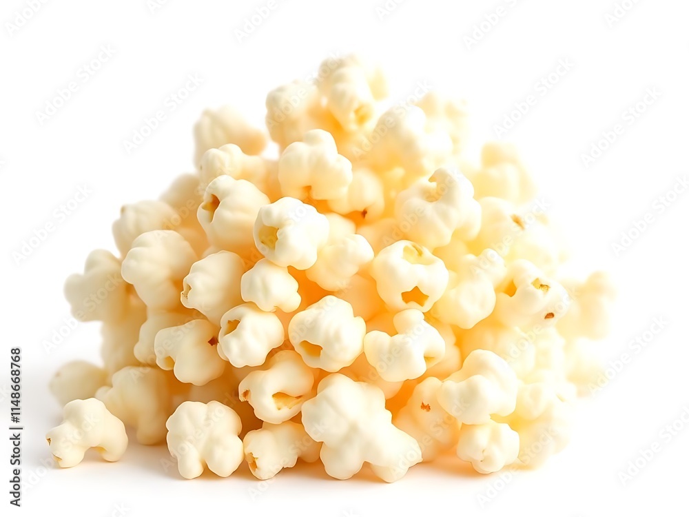 popcorn isolated on white popcorn isolated on white