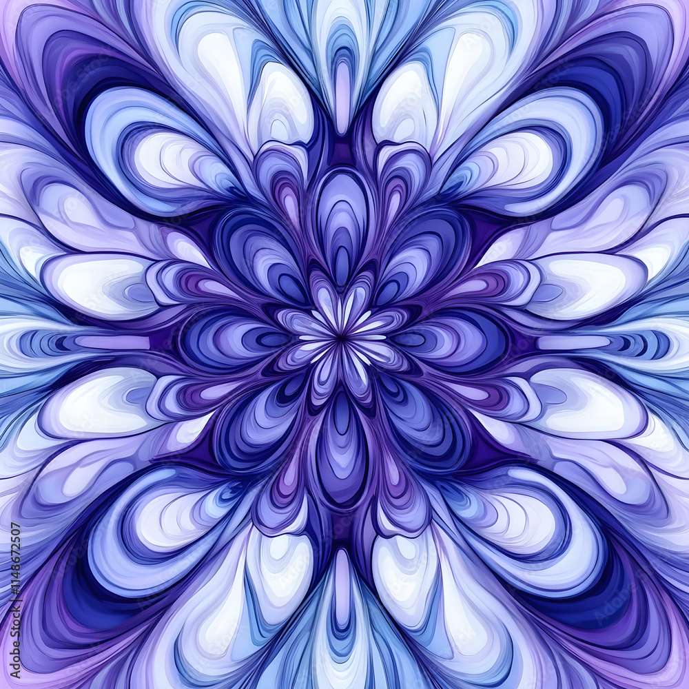 Vibrant purple kaleidoscope patterns with dynamic swirls and shapes Vibrant purple kaleidoscope patterns with dynamic swirls and shapes