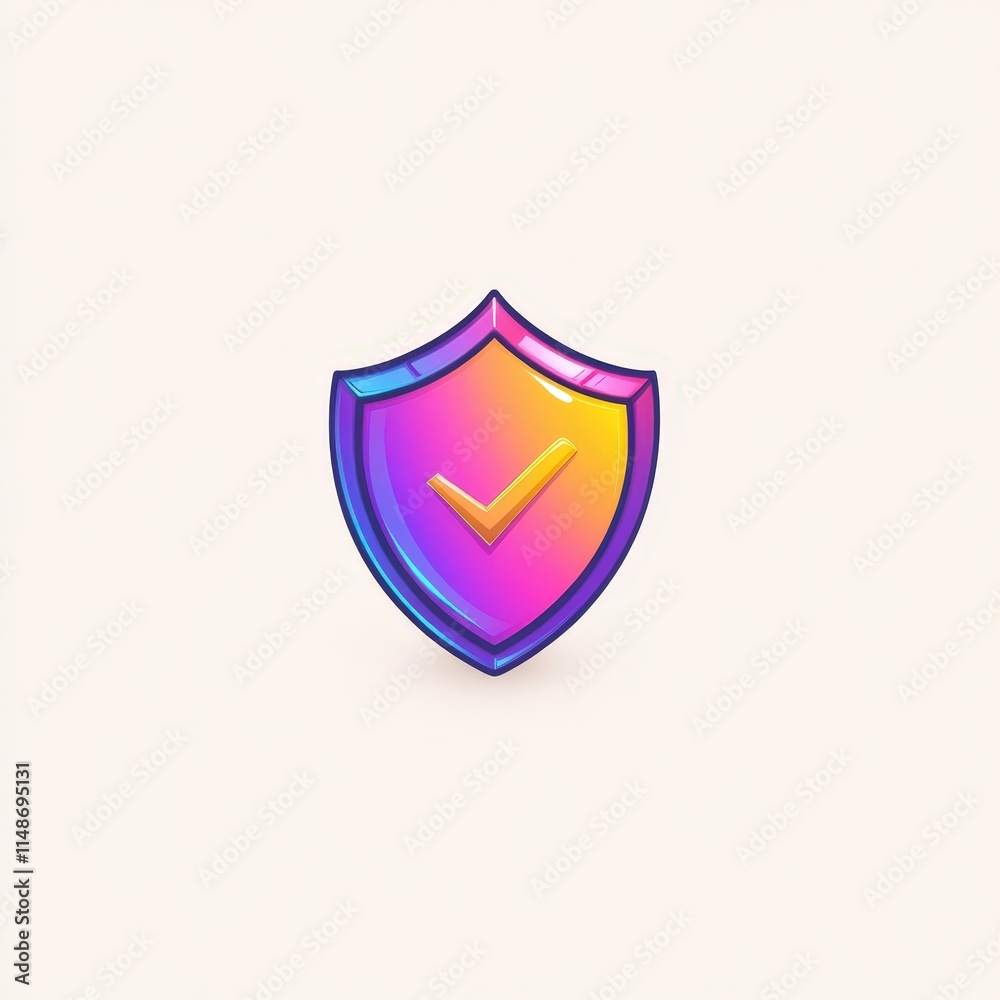 Gradient Shield Icon with Checkmark
Gradient Shield Icon with Checkmark