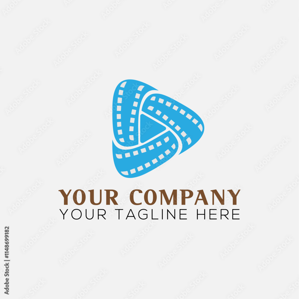 media log, film logo, film strip logo media log, film logo, film strip logo