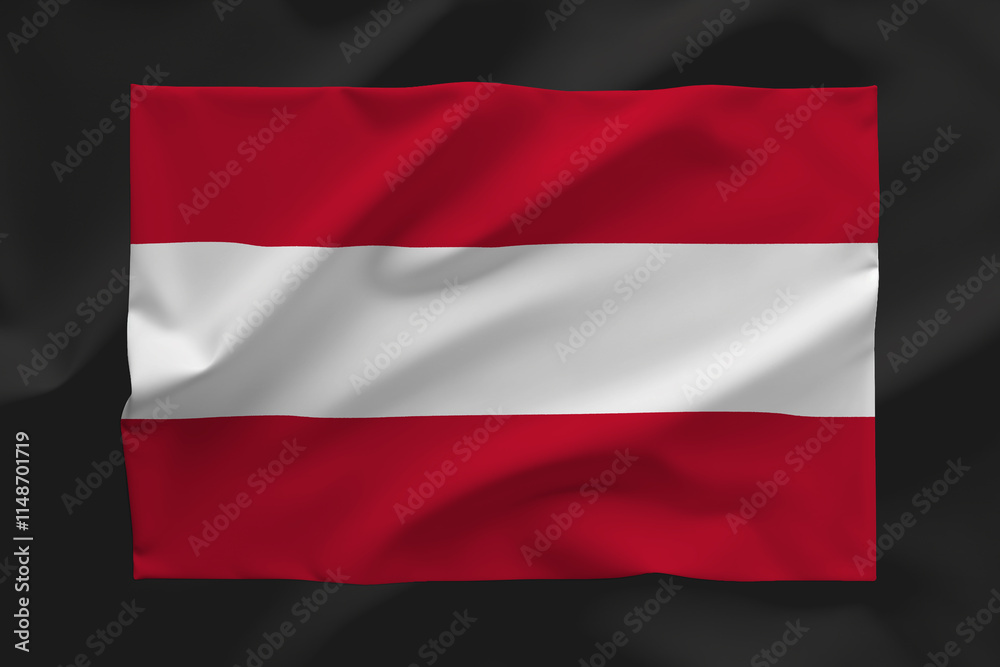 Obraz premium AUSTRIA FLAG