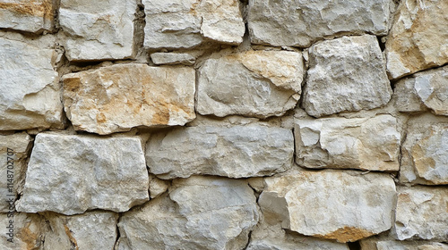 Wall texture stone close-up