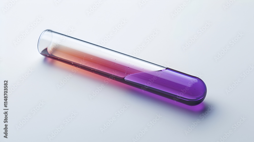Test tube isolated on white background Test tube isolated on white background