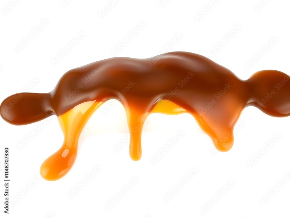 Obraz premium chocolate dripping