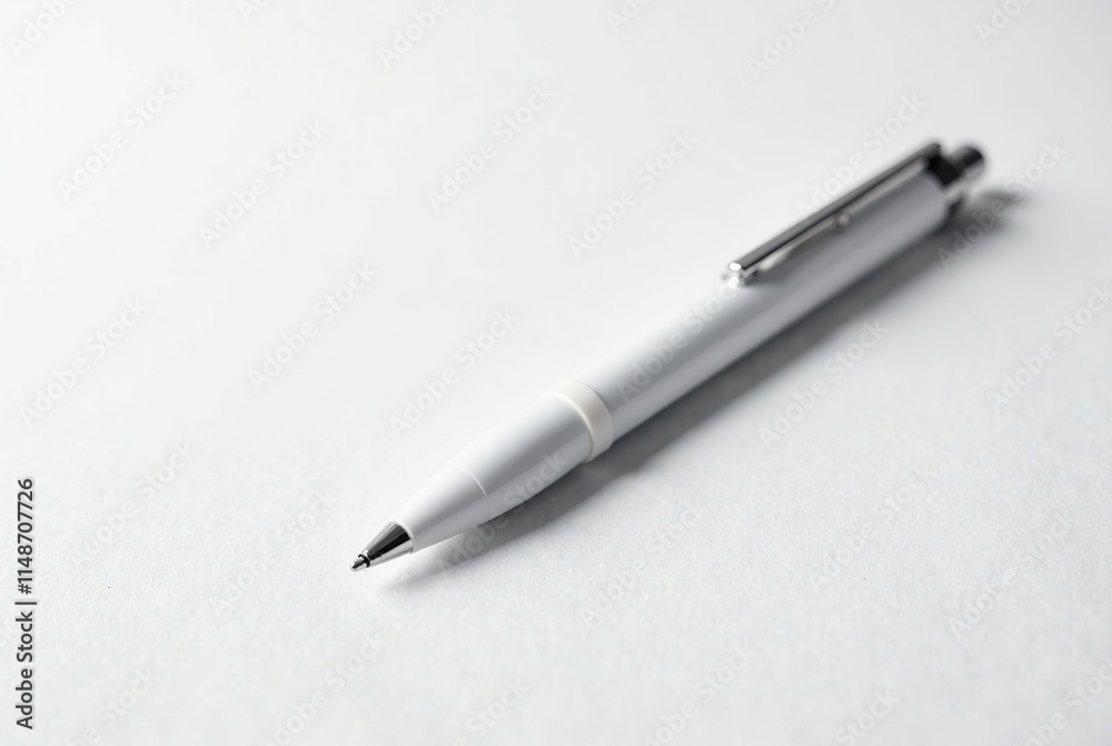 Disposable Ballpoint Pen - High-Resolution Studio Shot Disposable Ballpoint Pen - High-Resolution Studio Shot