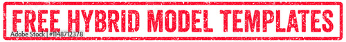 Free Hybrid Model Templates Stamp Transparent Seal, Red Grunge Free Hybrid Model Templates Word Rubber Stamp Seal