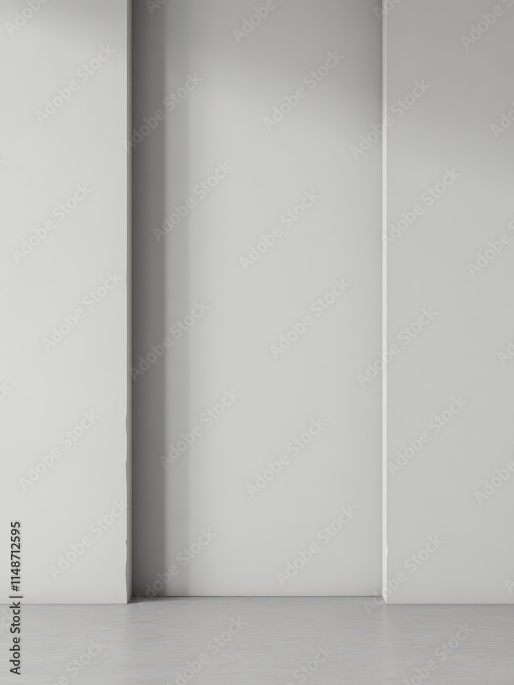 Smooth, textured gray wall, minimalist backdrop, empty space, home Smooth, textured gray wall, minimalist backdrop, empty space, home