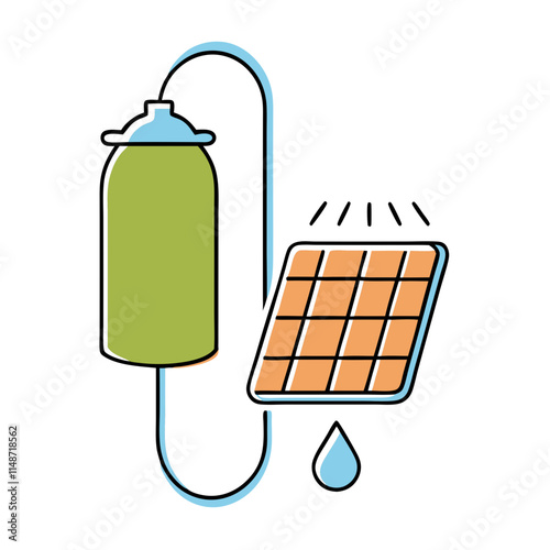 Portable solar shower for eco-friendly outdoor experiences in various locations