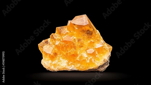 A stunning piece of amber, showcasing its natural beauty and intricate details, perfect for geology enthusiasts.