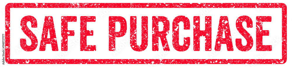 Safe Purchase Stamp Transparent Seal, Red Grunge Safe Purchase Word Rubber Stamp Seal Safe Purchase Stamp Transparent Seal, Red Grunge Safe Purchase Word Rubber Stamp Seal