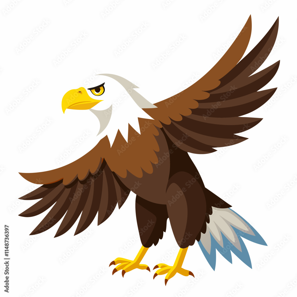 Obraz premium bald eagle in flight