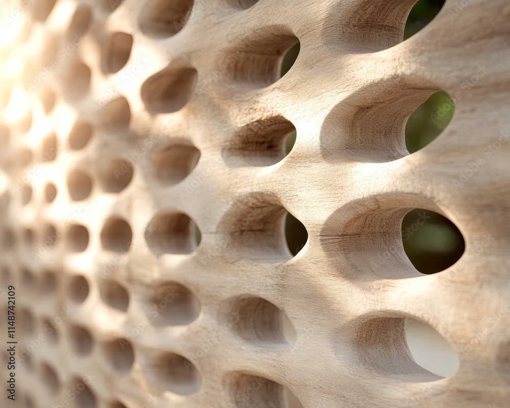 Abstract Wooden Textures with Glowing Hand-Carved Patterns Abstract Wooden Textures with Glowing Hand-Carved Patterns