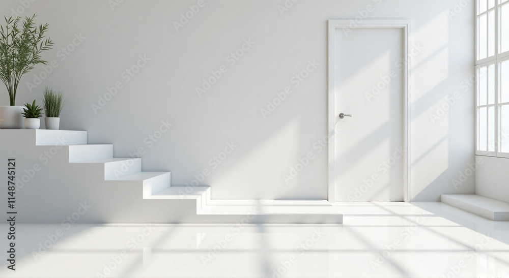 room with staircase room with staircase