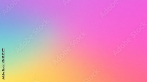 minimalist gradient background showcasing rainbow colors, symbolizing harmony, diversity, and balance amidst chaos, offering a serene yet dynamic contrast for creative expression