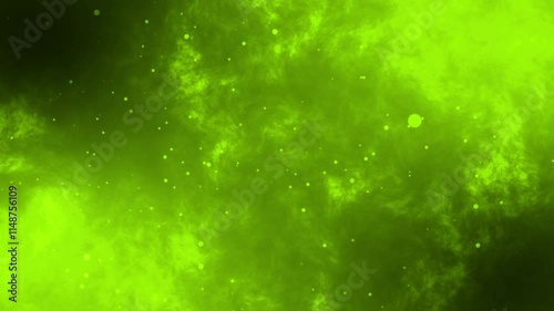 Abstract green apple background with a shimmering, pattern of green particles.background 4k, loop animation, Abstract background.