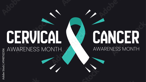 Cervical cancer awareness month design