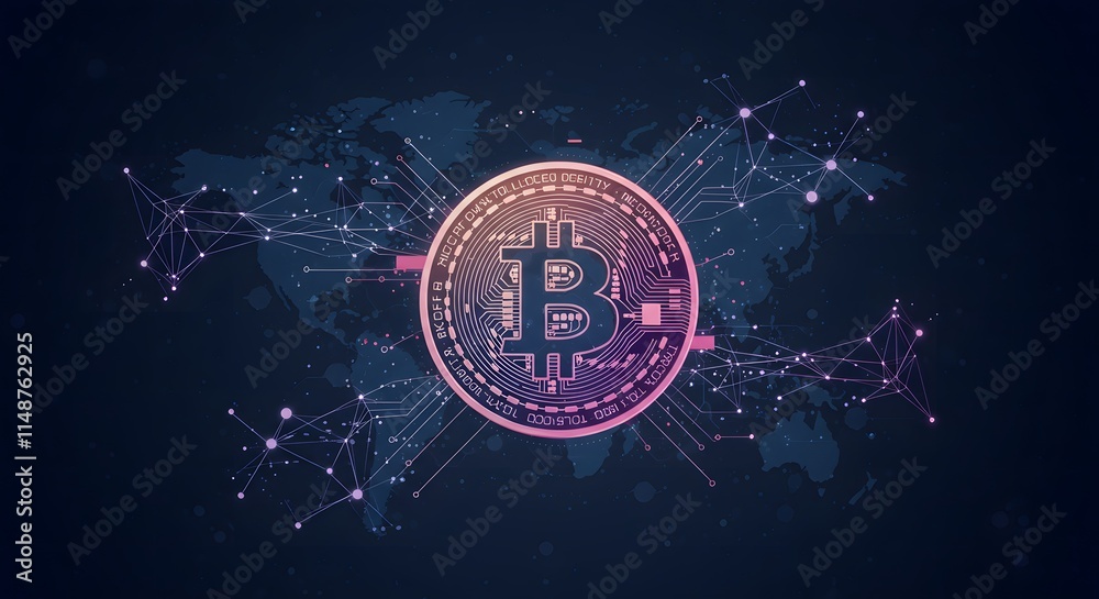 Abstract Crypto currency bitcoin crypto currency coin. International stock exchange. Hitech communication concept innovation background, Abstract Crypto currency bitcoin crypto currency coin. International stock exchange. Hitech communication concept innovation background,