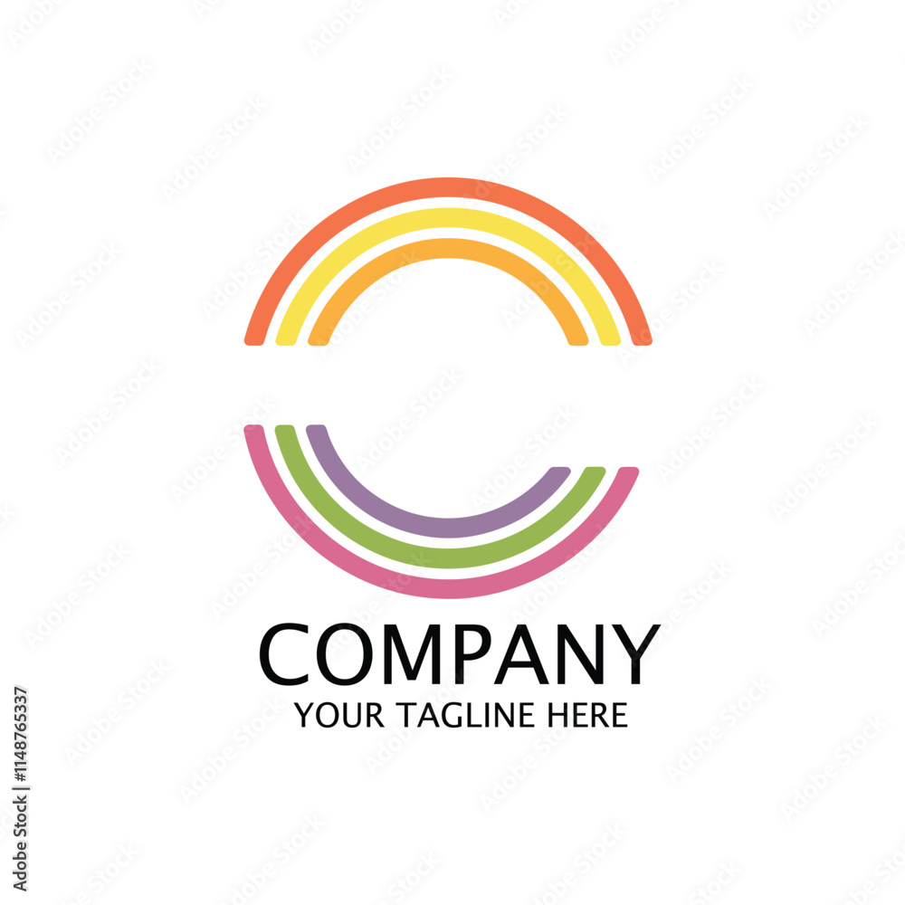 Fototapeta premium Company Logo Template Design.