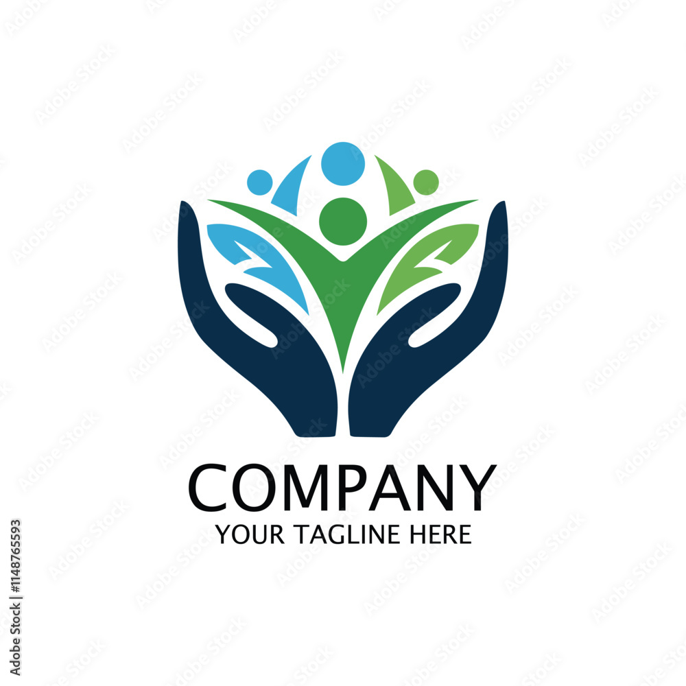 Fototapeta premium Company Logo Template Design.