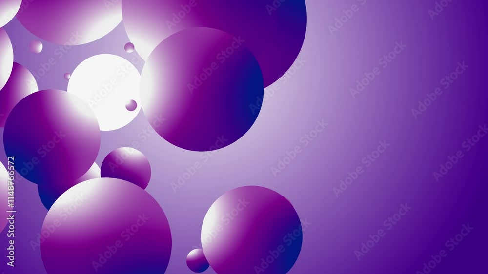 Abstract Animated background made of different size geometric shapes Abstract Animated background made of different size geometric shapes