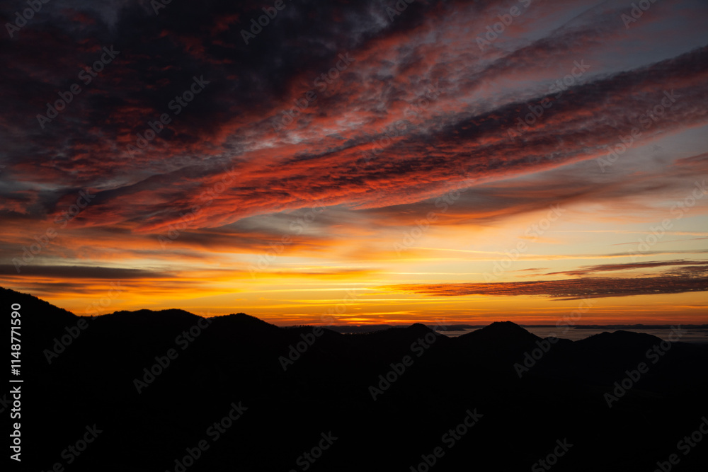 Fototapeta premium Puesta de sol