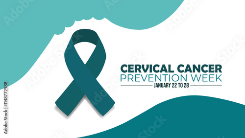 Cervical Cancer awareness month design poster banner