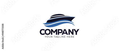 Logo of a boat. 