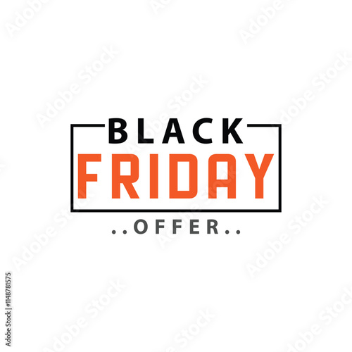 Black Friday sale, Black friday concept in flat design, Black friday best deals, Sale event web banner. Discount offer banner, sale teg, special offer