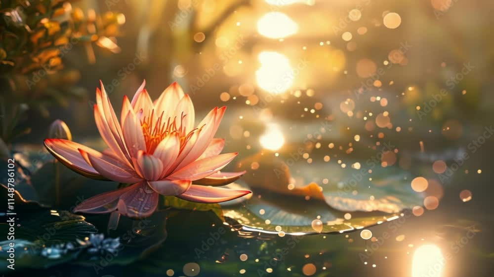 Flower of Life Animation Inspired by Buddhist Tradition