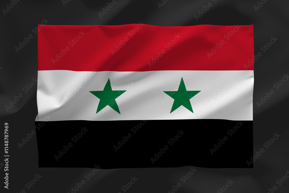 Naklejka premium syria flag