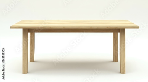 Simple and Elegant Wooden Table Design for Any Space