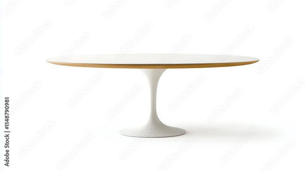 Modern Round Table with Minimalist Design Modern Round Table with Minimalist Design