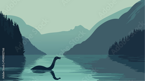 Mystery of Loch Ness- A Simple Vector Representation