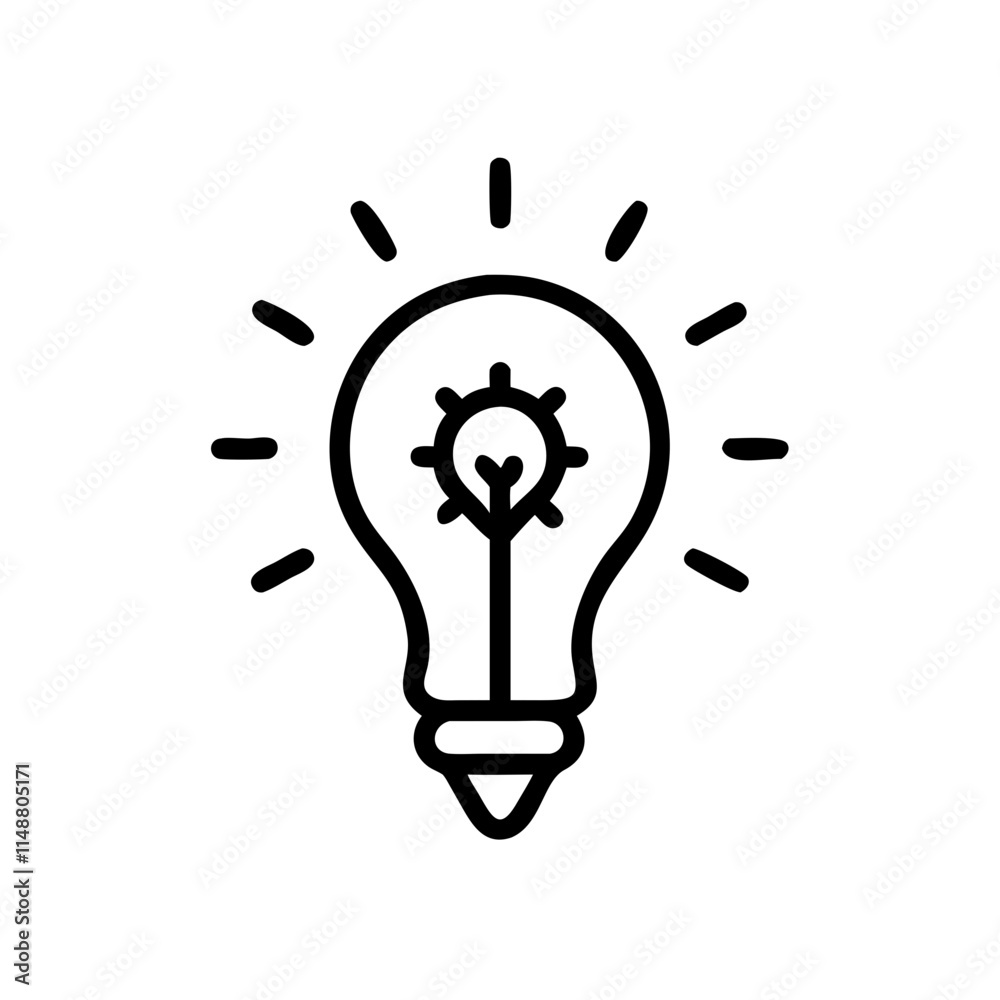 An icon symbolizing ideas, creativity, or innovation. An icon symbolizing ideas, creativity, or innovation.