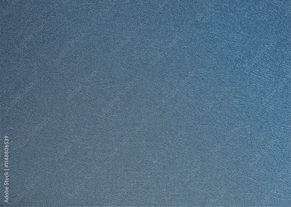 Fototapeta premium Dark blue paper texture with a luminous, metallic sheen and smooth, fibrous surface. The deep, glossy tones and subtle satin gradient exude elegance, making it ideal for luxury