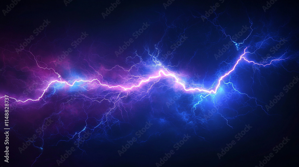 dramatic flash of lightning cuts through a dark, stormy sky, symbolizing chaos and nature's raw power, creating a striking and intense banner design for thunderstorm themes dramatic flash of lightning cuts through a dark, stormy sky, symbolizing chaos and nature's raw power, creating a striking and intense banner design for thunderstorm themes
