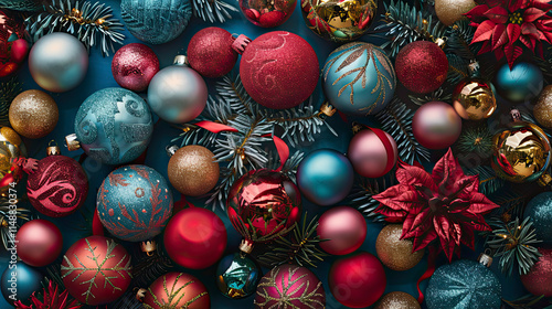 christmas background with christmas decorations, christmas background, christmas gifts