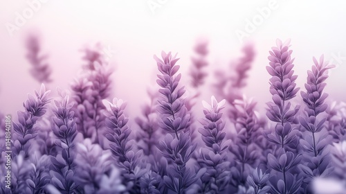 Soft gradient of lavender and white