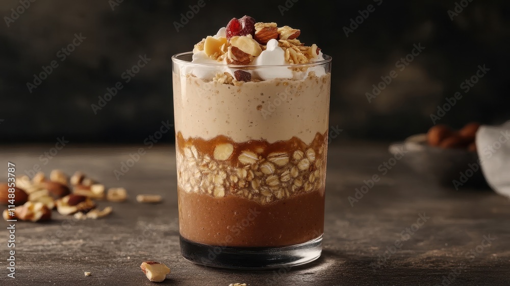 Delicious Layered Dessert in a Glass Delicious Layered Dessert in a Glass