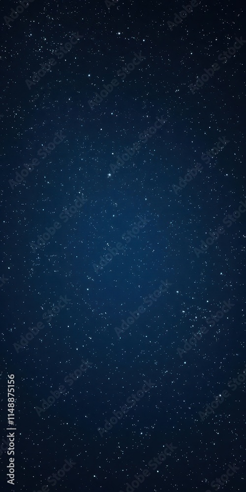 Obraz premium Vast, inky blue night sky densely populated with countless twinkling stars, night, deep space