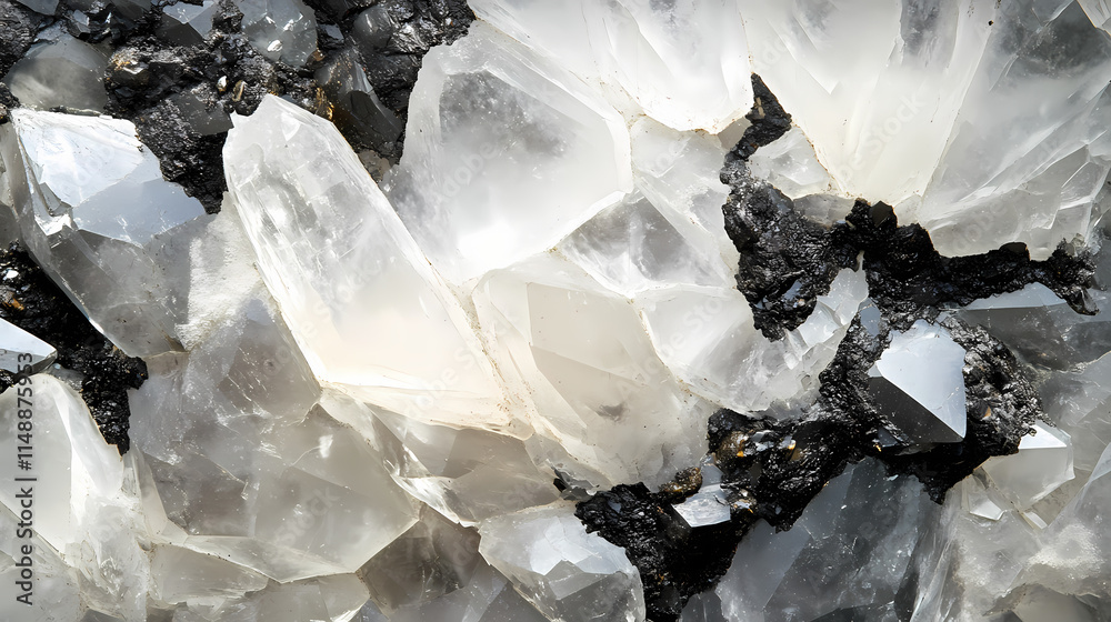 White obsidian macro texture. Obsidian. Illustration White obsidian macro texture. Obsidian. Illustration