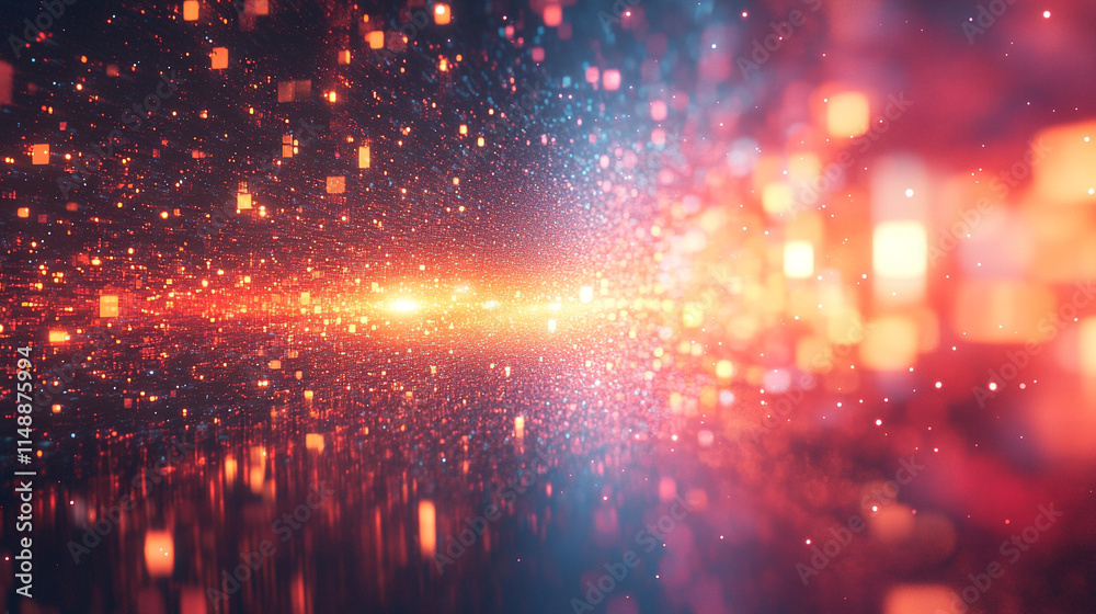 A mesmerizing 3D illustration of abstract flight through a retro neon hyper-warp space tunnel, evoking the chaos of blurred motion, infinite possibilities, and dynamic contrasts in a surreal, futurist A mesmerizing 3D illustration of abstract flight through a retro neon hyper-warp space tunnel, evoking the chaos of blurred motion, infinite possibilities, and dynamic contrasts in a surreal, futurist