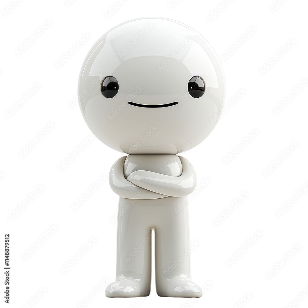 The character appears to be confident and in control The character appears to be confident and in control