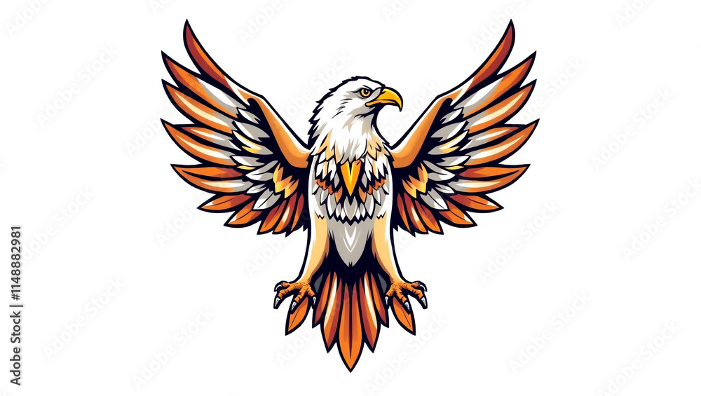 Fototapeta premium detailed illustration of a Bird eagles