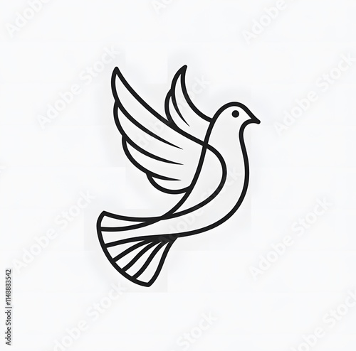 dove of peace illustration