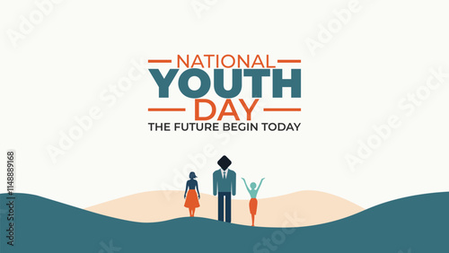 National youth day design templet