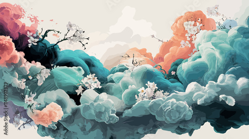 blooming tides petal drift wave garden inked blossoms flowing floral petal streams whispering waves floral currents ink ripple blooms
wave-kissed petalsKeyword
